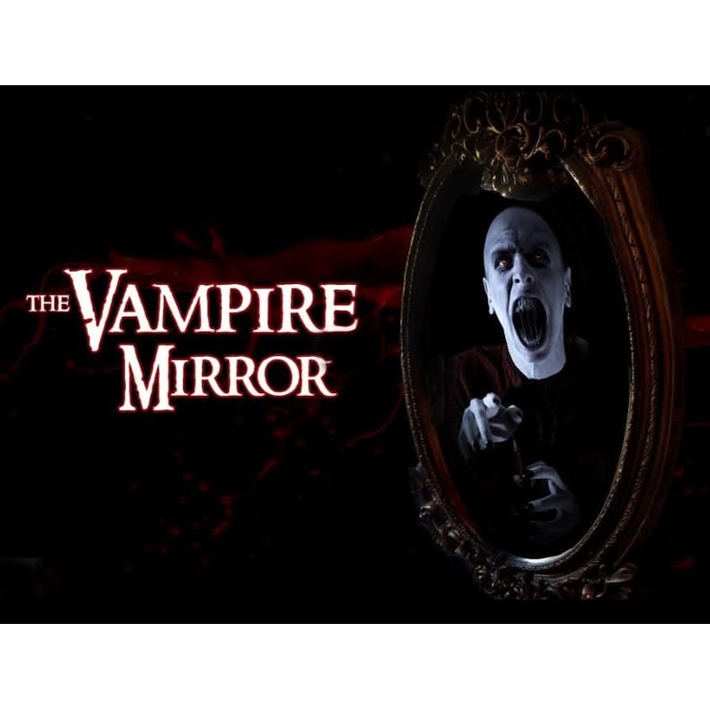 Vampire Haunted Mirror Professional Animated Halloween Decoration With Speaker System