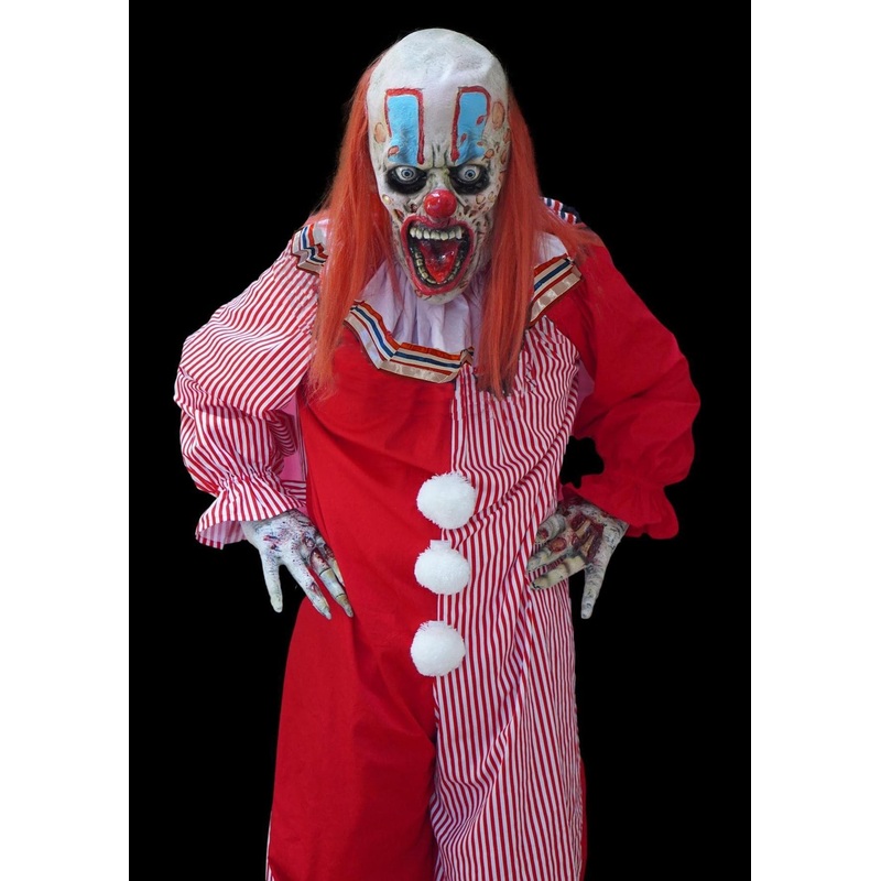 “Zero the Clown” HD Studios Halloween Costume Full costume with Mask, Clown Suit, and Hands