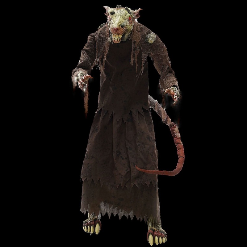 60″ Mangey Rat Halloween Animatronic Decoration