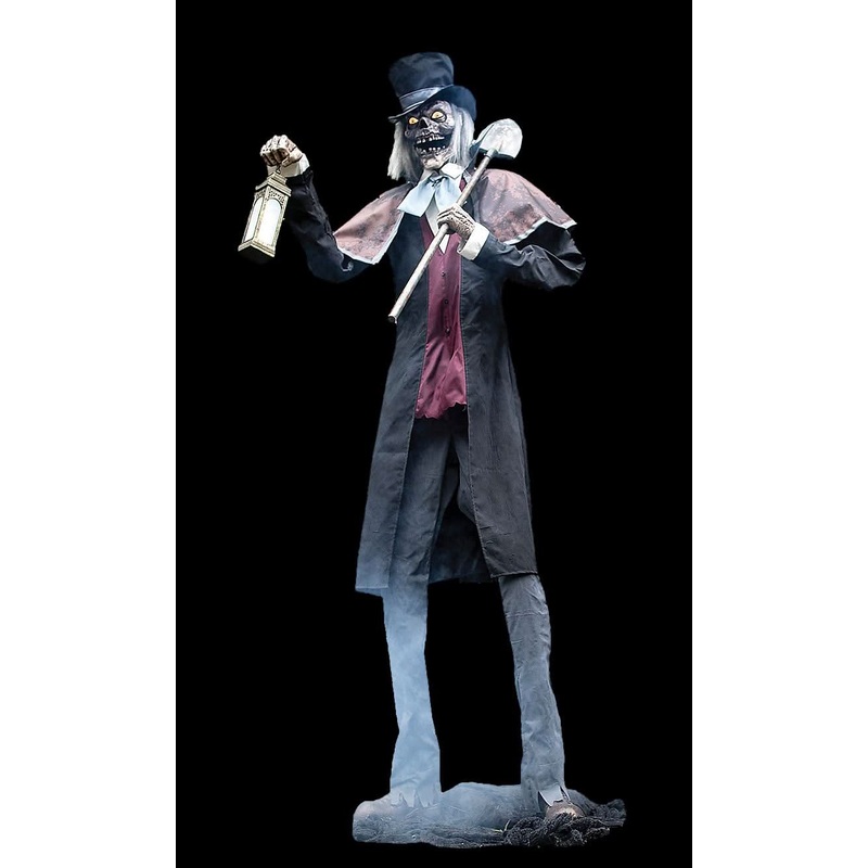 8′ “Graveyard Host” Halloween Animatronic Decoration