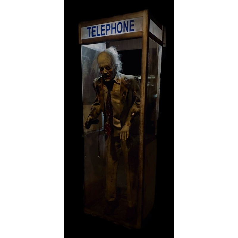 “Disconnected” Telephone Booth Professional Halloween Animatronic