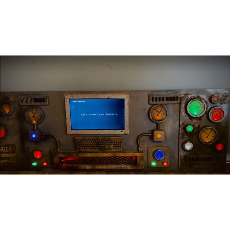 Gauge Panel Halloween Animatronic