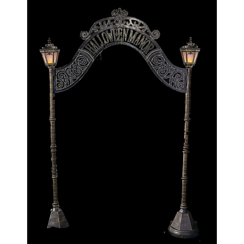 Halloween Manor Archway Halloween Prop