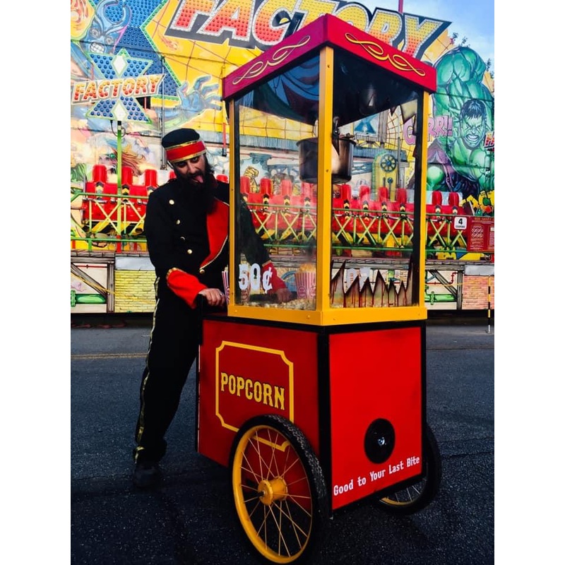 Haunted Popcorn Machine Halloween Animatronic