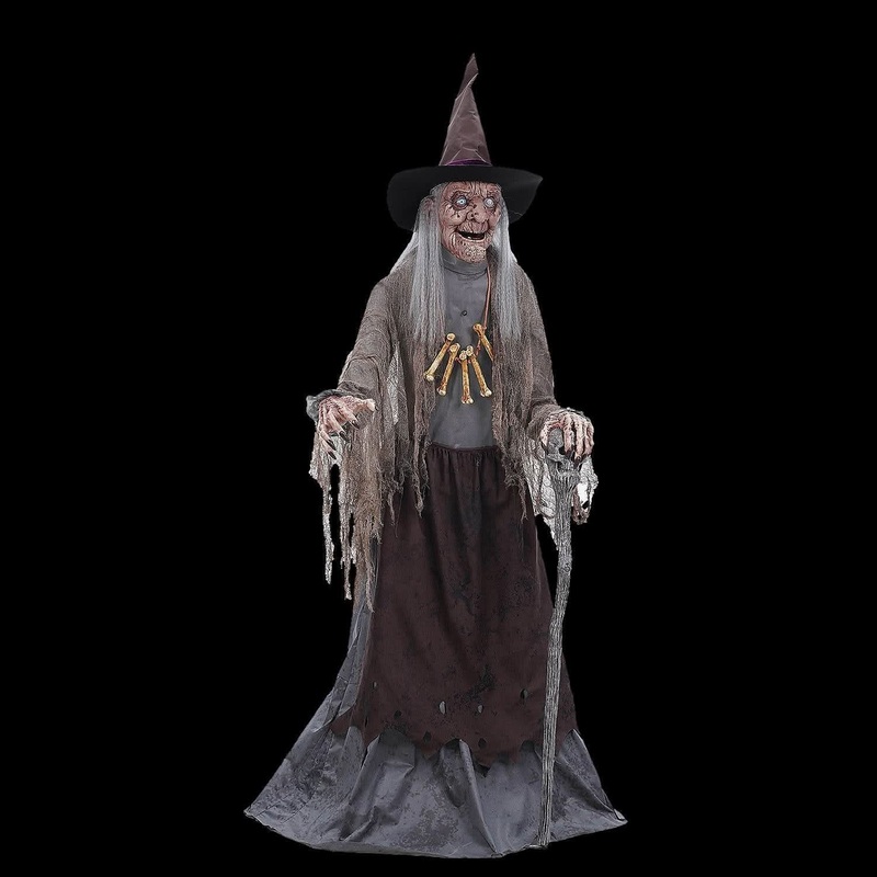 “Haunted Witch” Halloween Animatronic Decoration