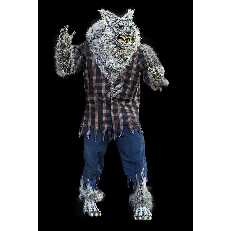 “Hulking Werewolf” Halloween Animatronic Decoration