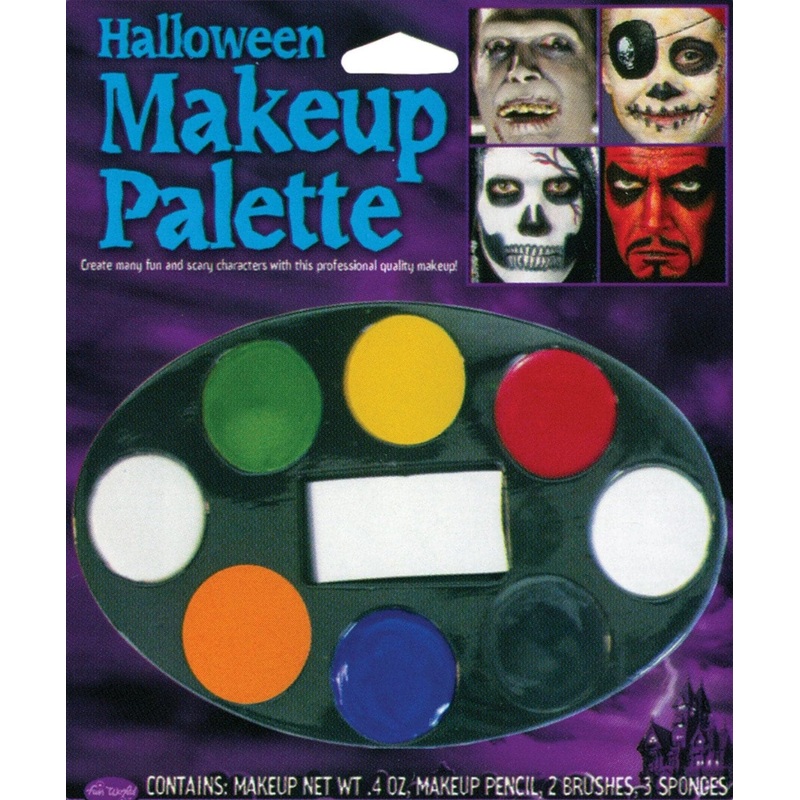 “8 Color Face Paint” Pro-Quality Halloween Makeup Kit