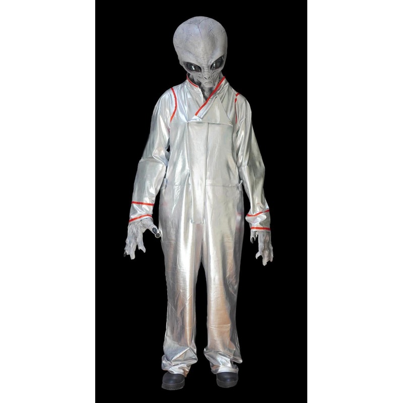“Area 51 Space Suit with Red piping” Alien Costume Spacesuit