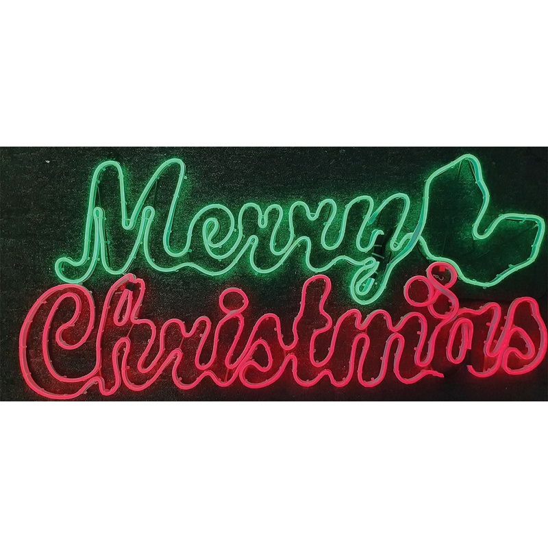 Light Glo LED Merry Christmas Sign