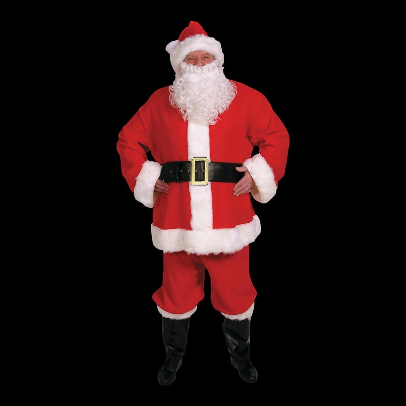 Men’s Complete Santa Suit Costume