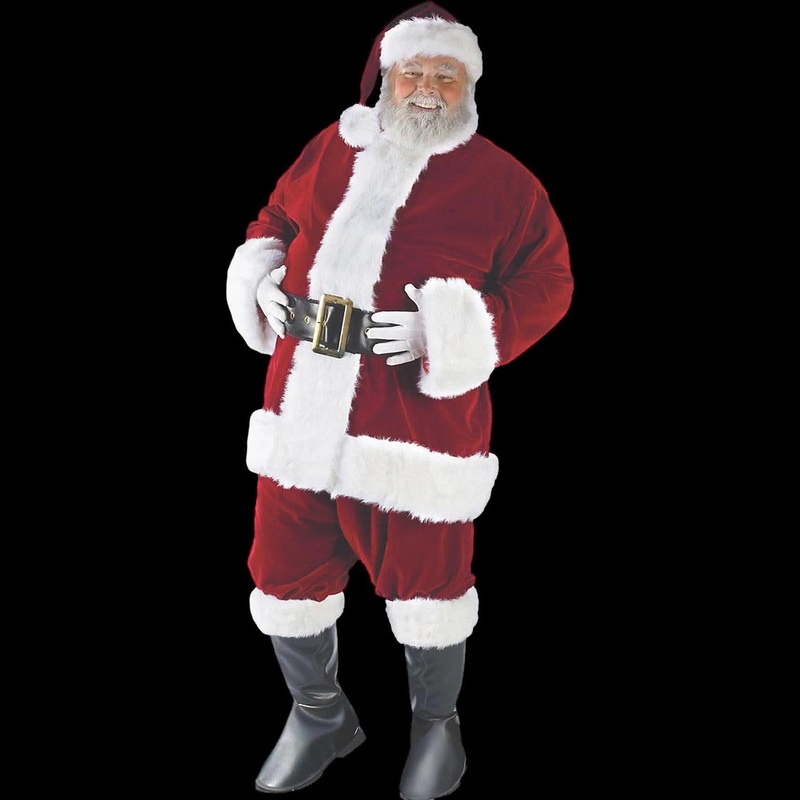 Men’s Plus Size Ultra Santa Suit Costume