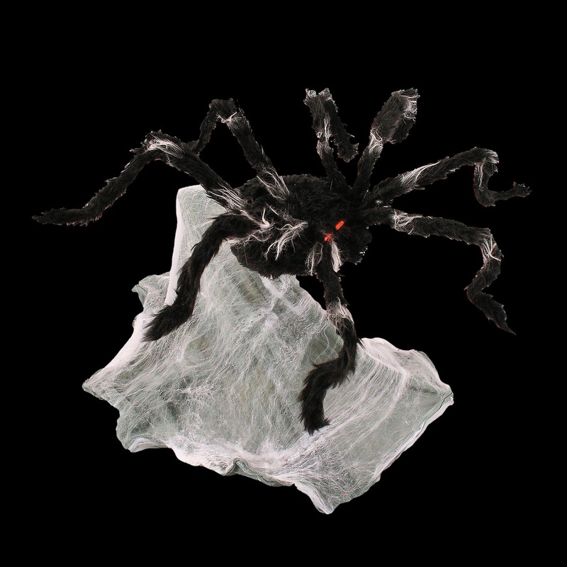 Animated Giant Jumping Spider Halloween Decoration