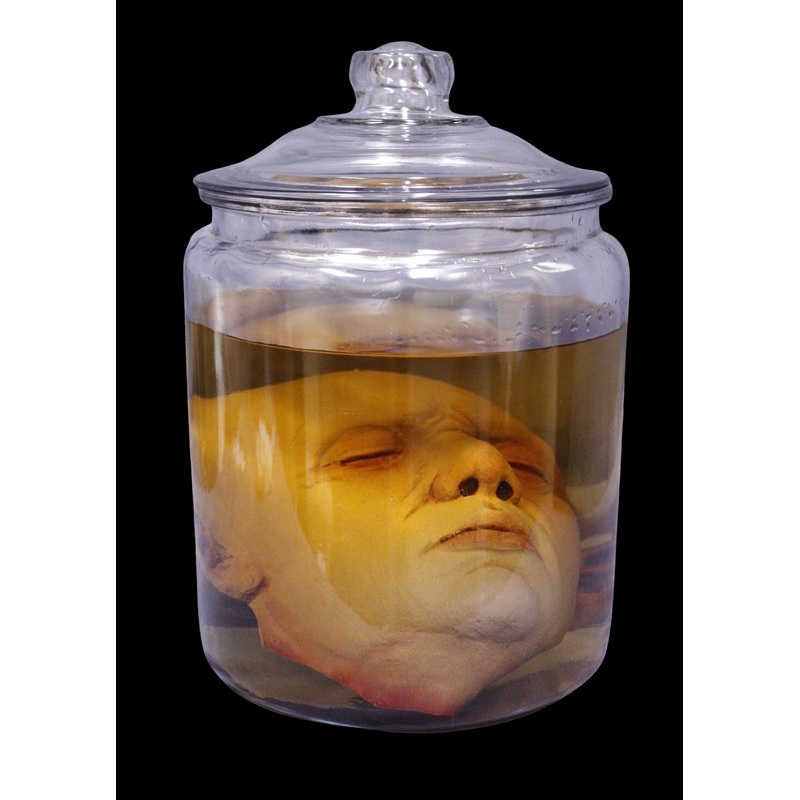 Ben Head in Jar Halloween Prop
