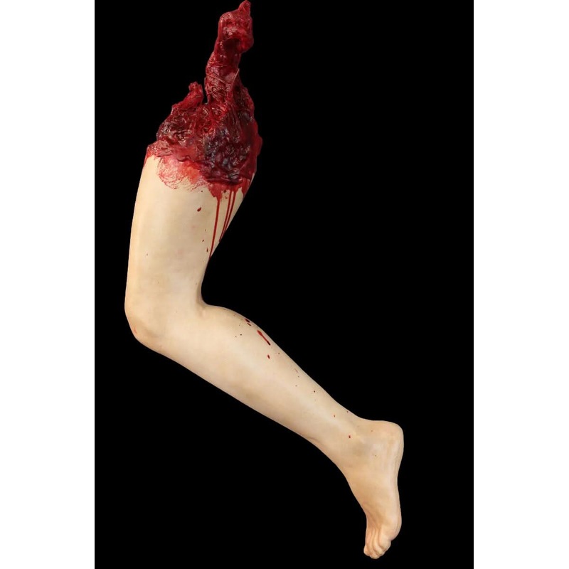 Dangler Bloody Sonia Leg Halloween Prop