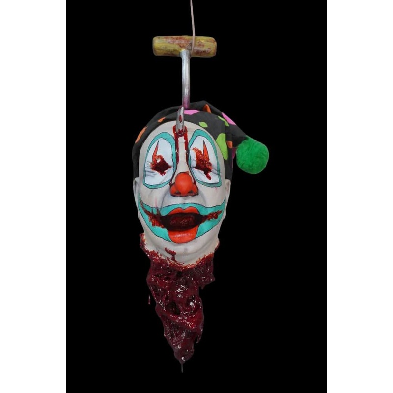 Deadpan Severed Head Clown Dangler