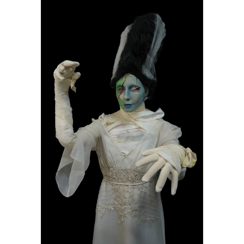 “Glowing Bride of Frankenstein” Professional Halloween Prop