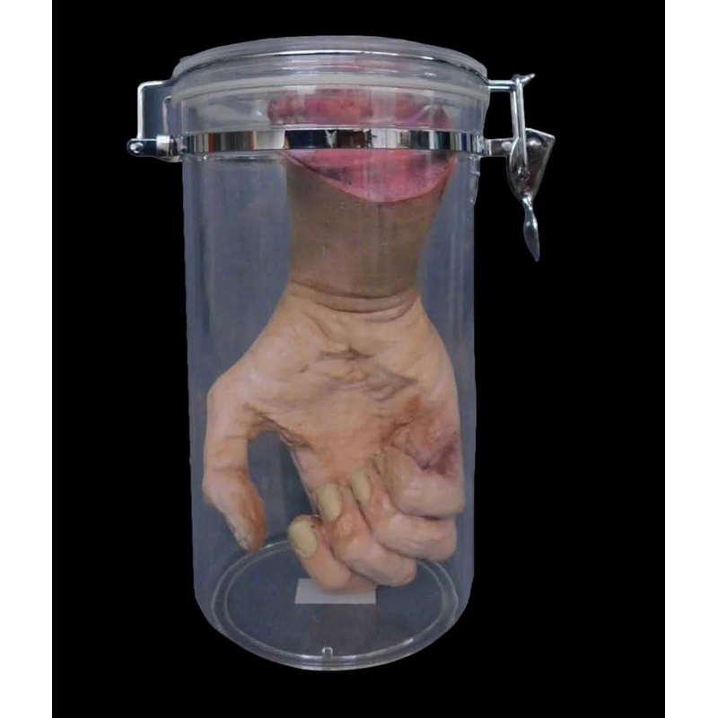 Hand Specimen Jar Halloween Prop
