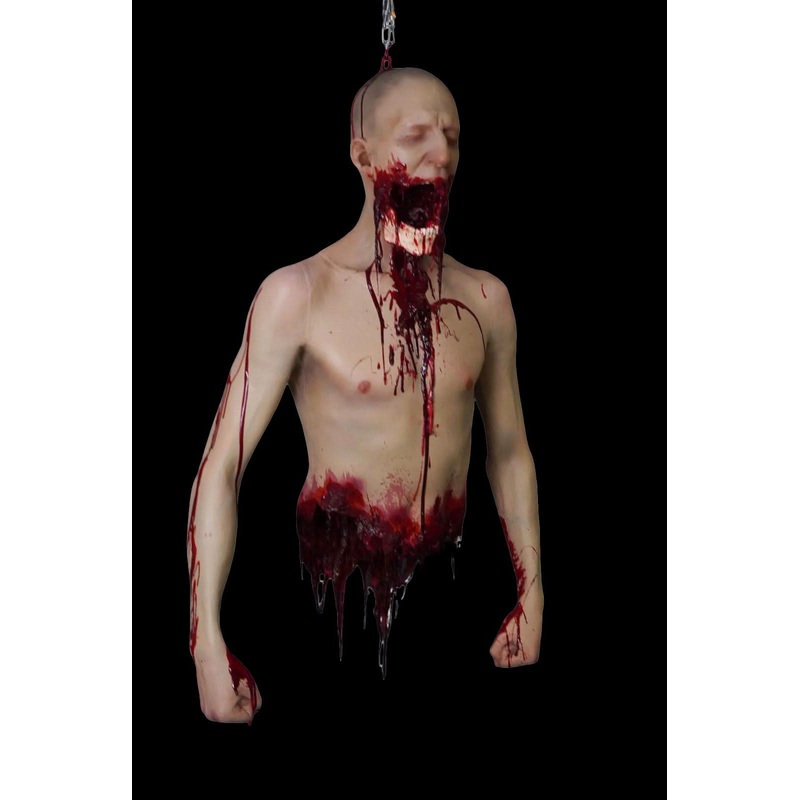 Hanging Jawless Martin Halloween Prop