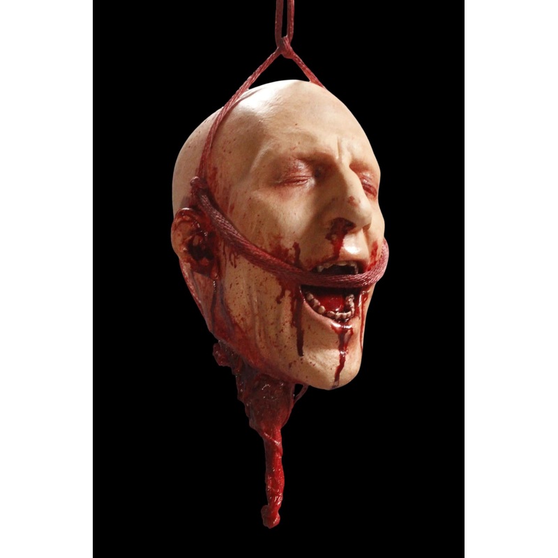 Hanging Martin Head Halloween Prop