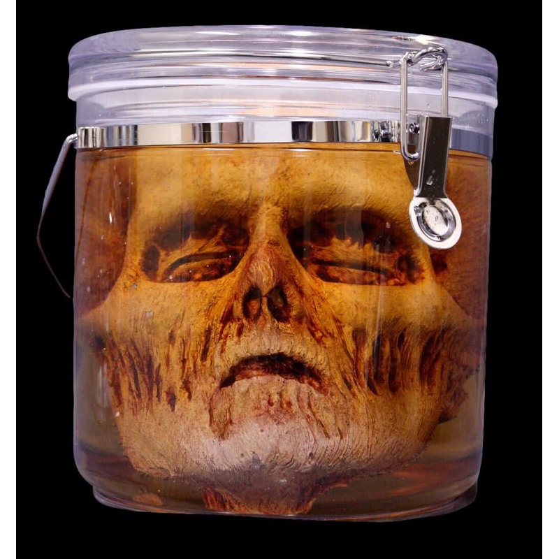 Nell Face Specimen Jar Halloween Prop
