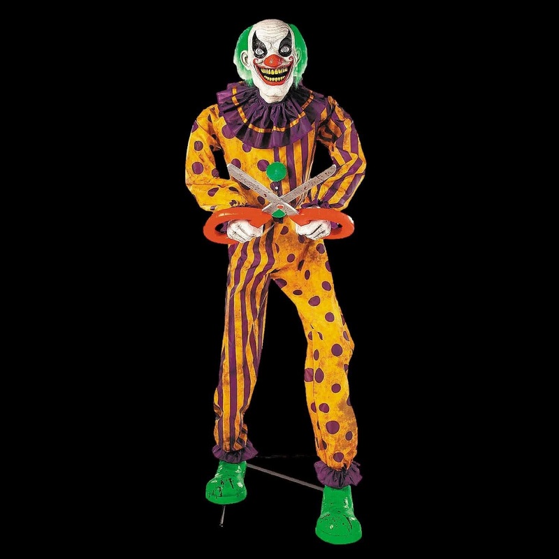 Snippers the Clown Halloween Animatronic Decoration