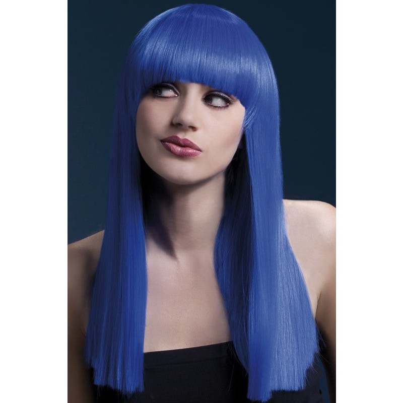 Alexia Professional Wig Neon Blue