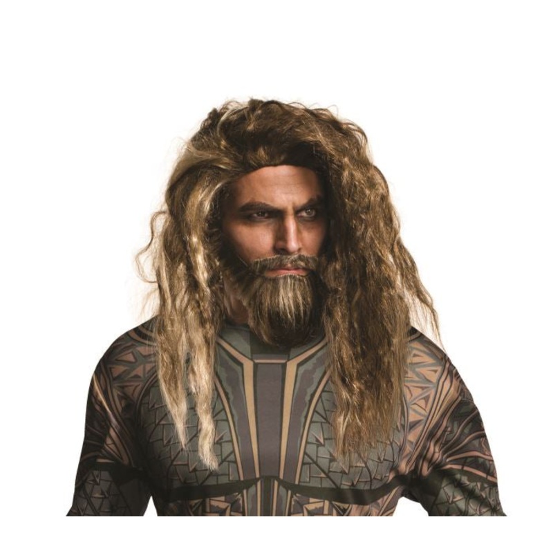 Aquaman Wig and Beard Set