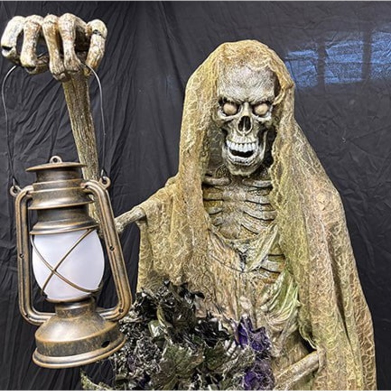 “Female Mourner” Skeleton Halloween Animatronic