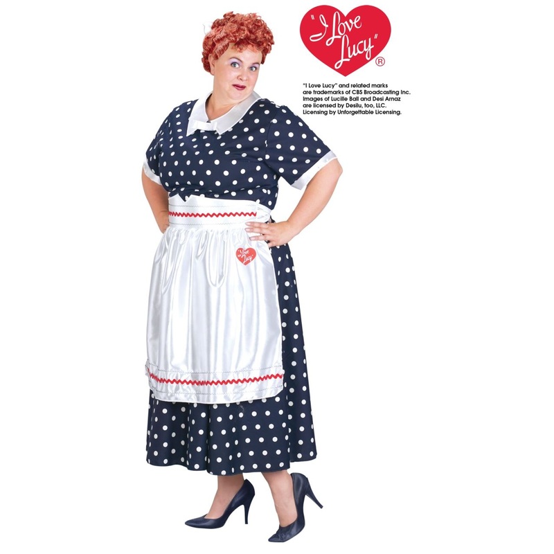 I Love Lucy Plus Size XXL