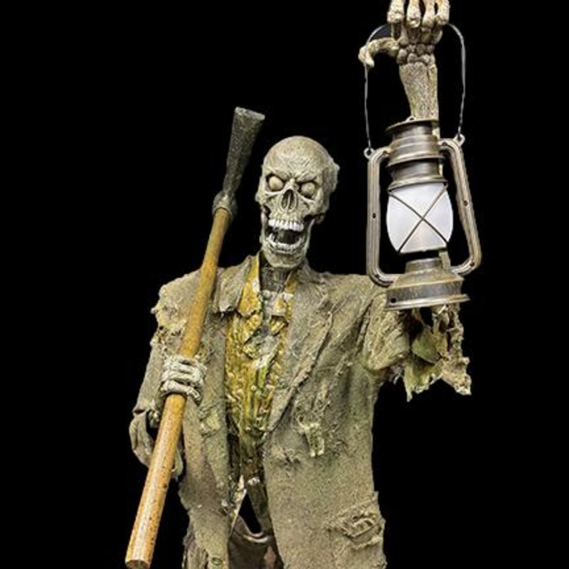 “Male Mourner” Skeleton Halloween Animatronic