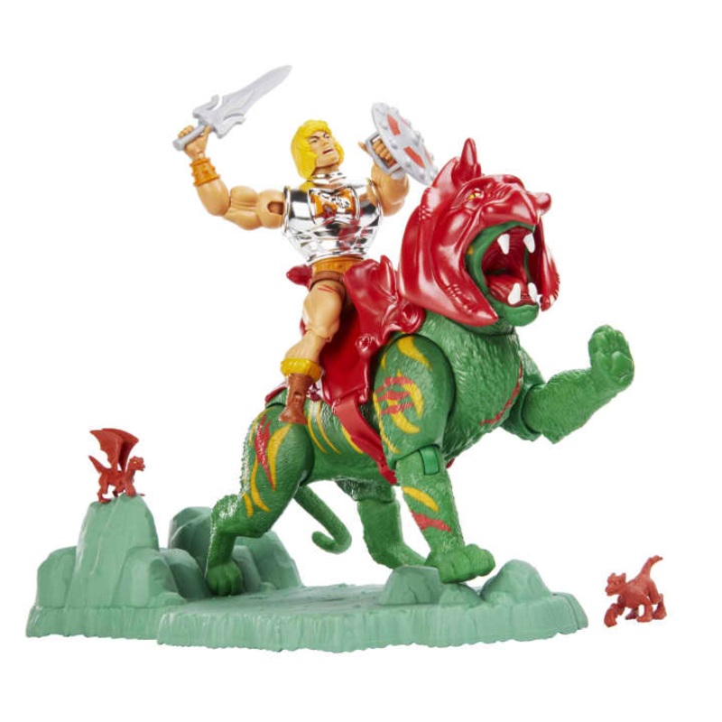 Masters Of The Universe Battlefield Warriors: Battle Armor He-Man & Battle Cat