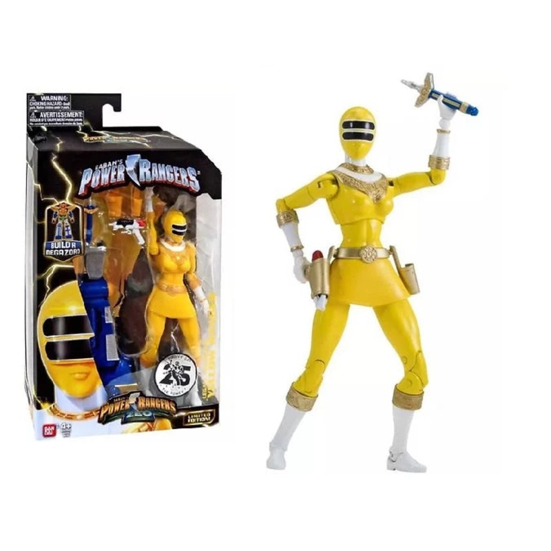 Mighty Morphin Power Rangers Legacy Zeo Yellow Ranger