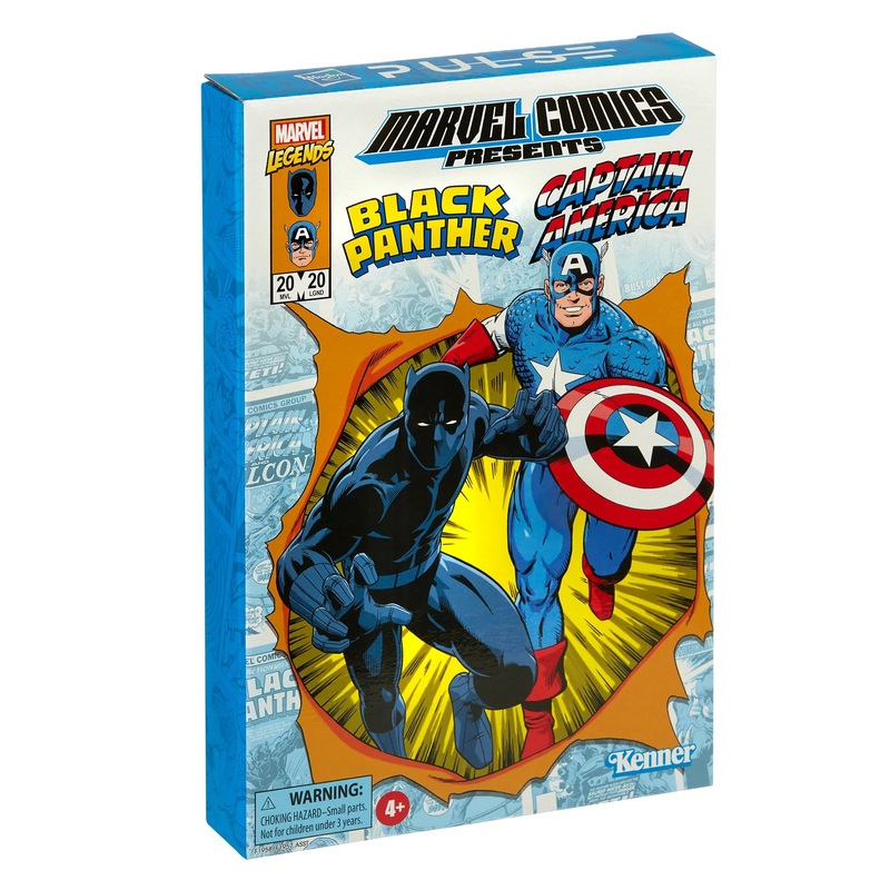 Marvel Legends Retro – Black Panther & Captain America