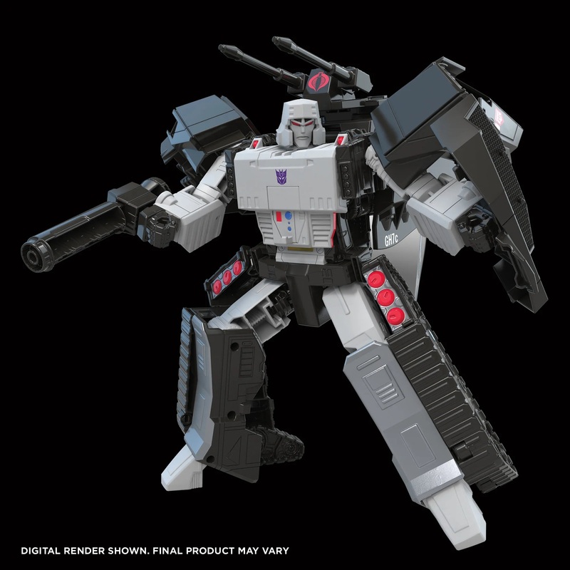 Transformers Collaborative G.I. Joe Mash-Up Megatron H.I.S.S. Tank and Baroness
