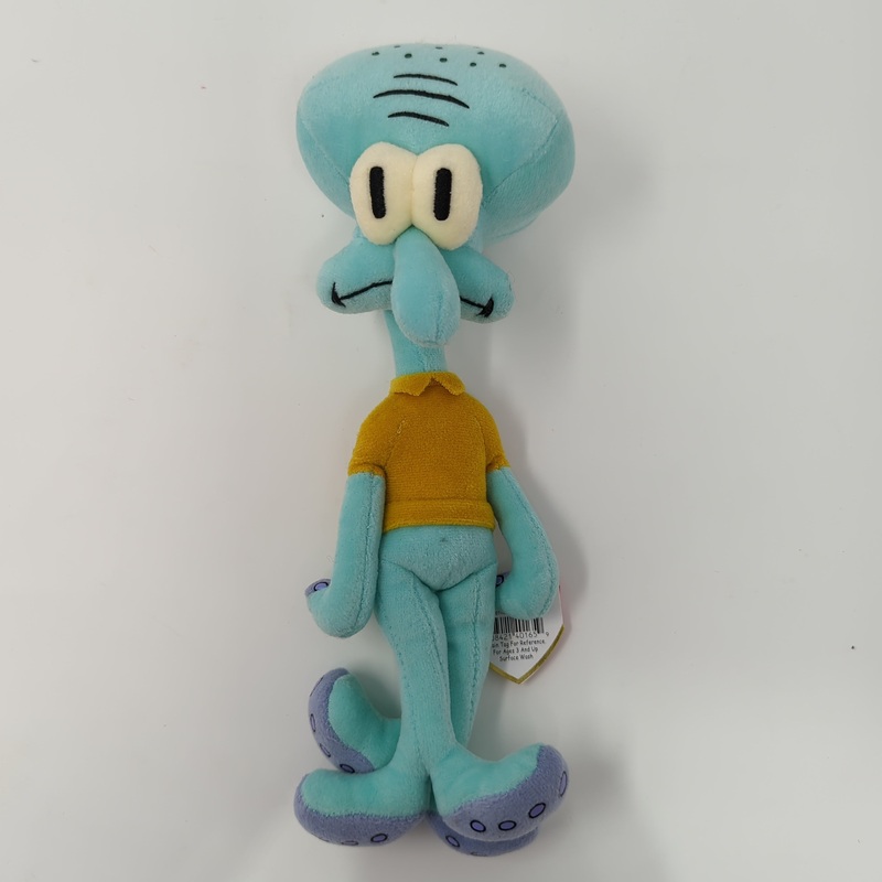 Squidward Beanie Baby 8″