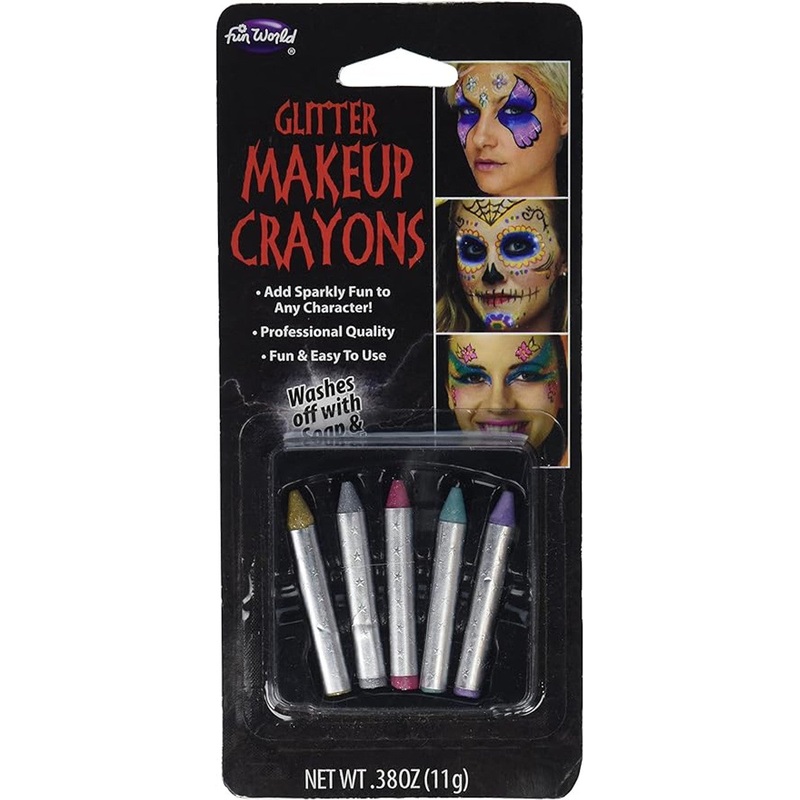 Glitter Makeup Crayons