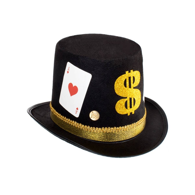 Mac Daddy Playing Card Costume Top Hat