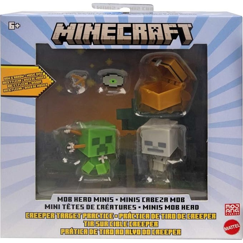 Minecraft Mob Head Minis Creeper Target Practice