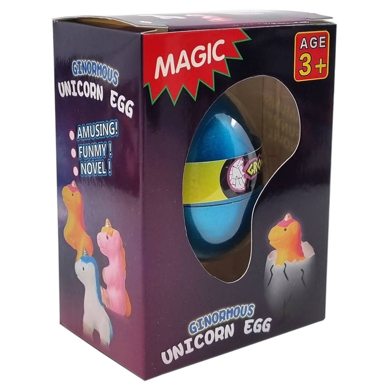 Novelty Blue Magic Unicorn Egg Party Favour