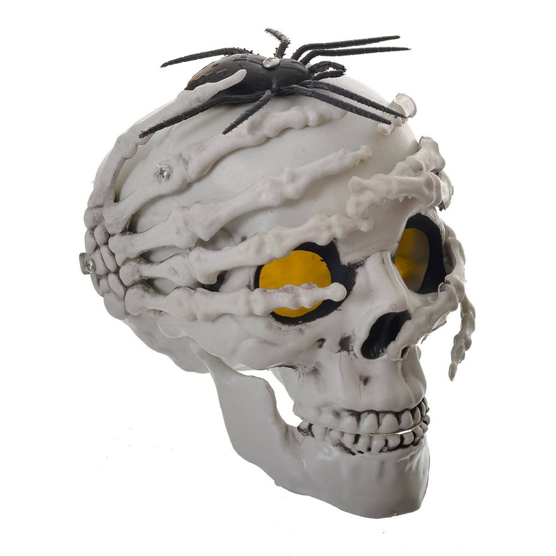 Life Size Skull Head and Hands Halloween Decoration