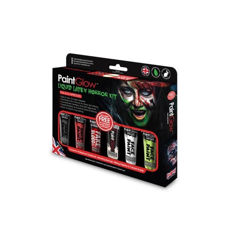 Liquid Latex Halloween Special Effects Makeup Kit