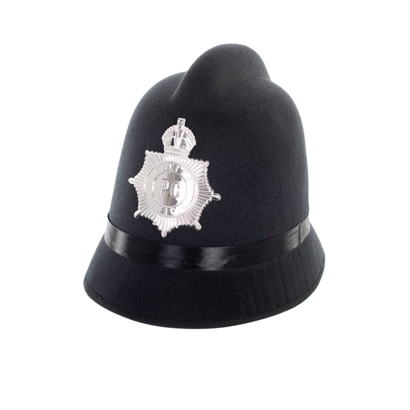 London Bobby Police Officer Costume Hat