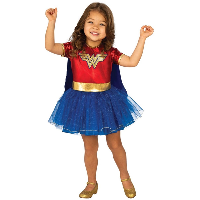 Wonder Woman Toddler Girls Tutu Dress Costume Toddler