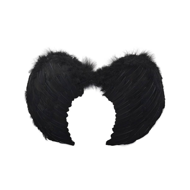 Black Feather Dark Angel Costume Wings