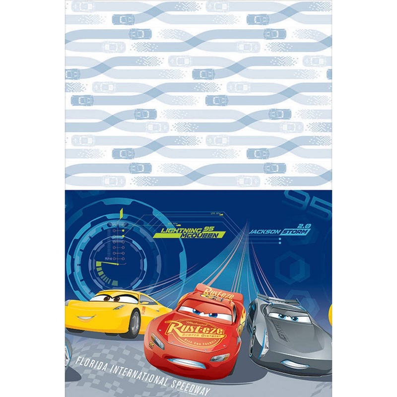 Cars Large Plastic Table Cover