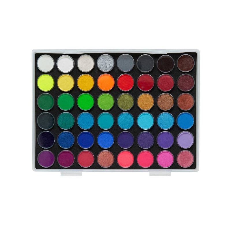Global Colours 48 Pan All You Need Large Face Paint Palette