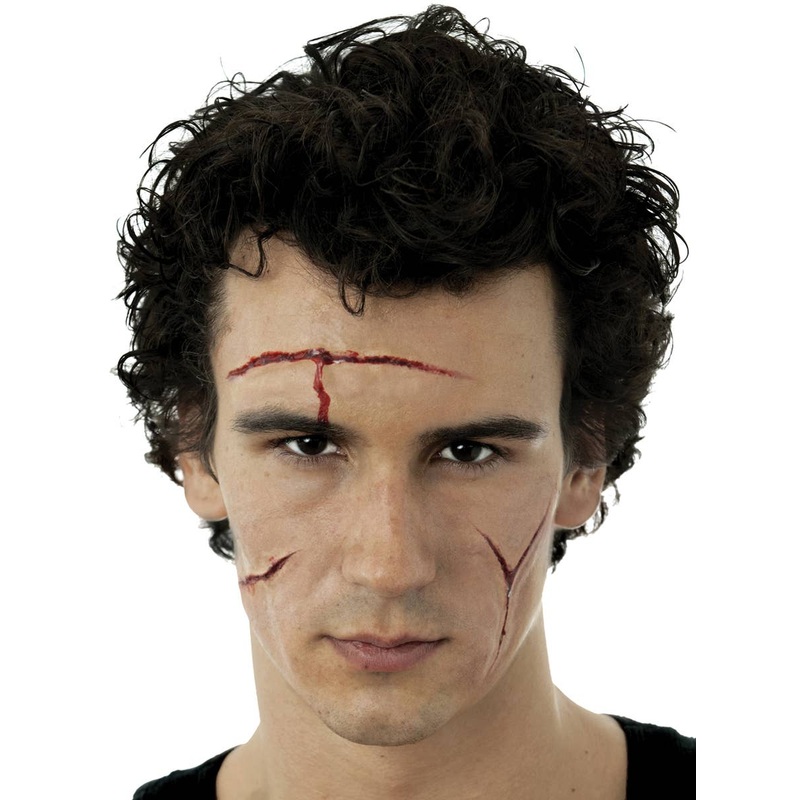 Latex Injury Cut Special FX Prosthetic Set