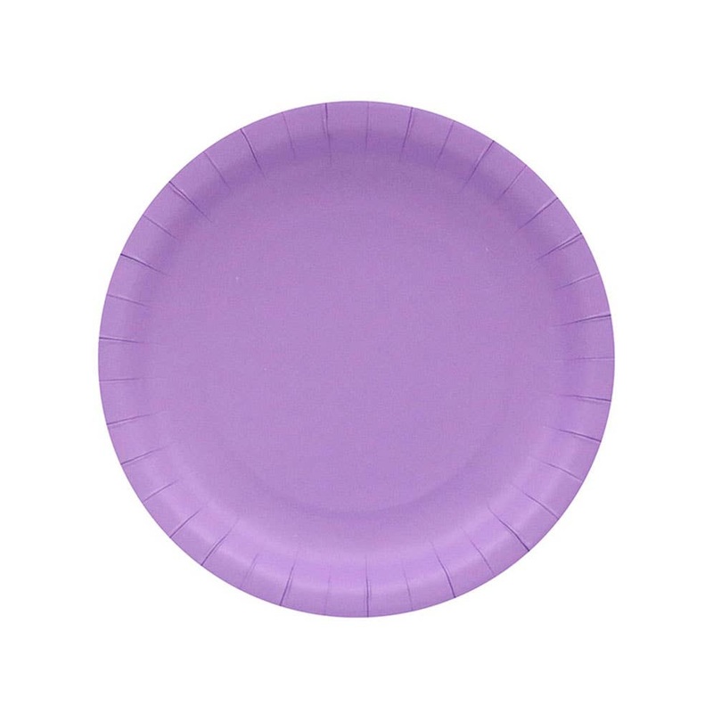 Lavender Purple 10 Pack 23cm Paper Plates