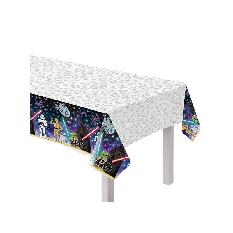 Star Wars Galaxy Large Plastic Table Cover