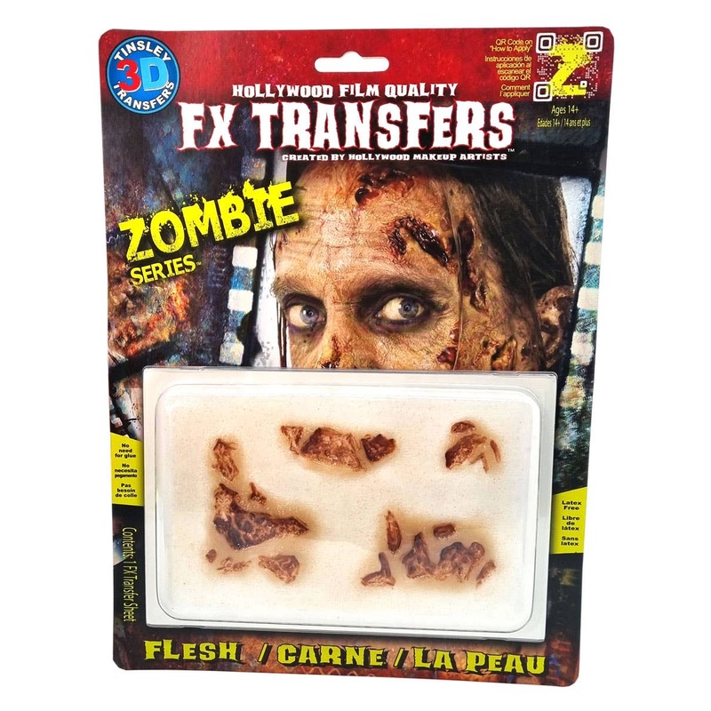 The Running Dead 3D Latex Free Zombie Decay Prosthetic
